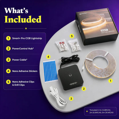 GlowLight Smart+ Pro COB Lightstrip